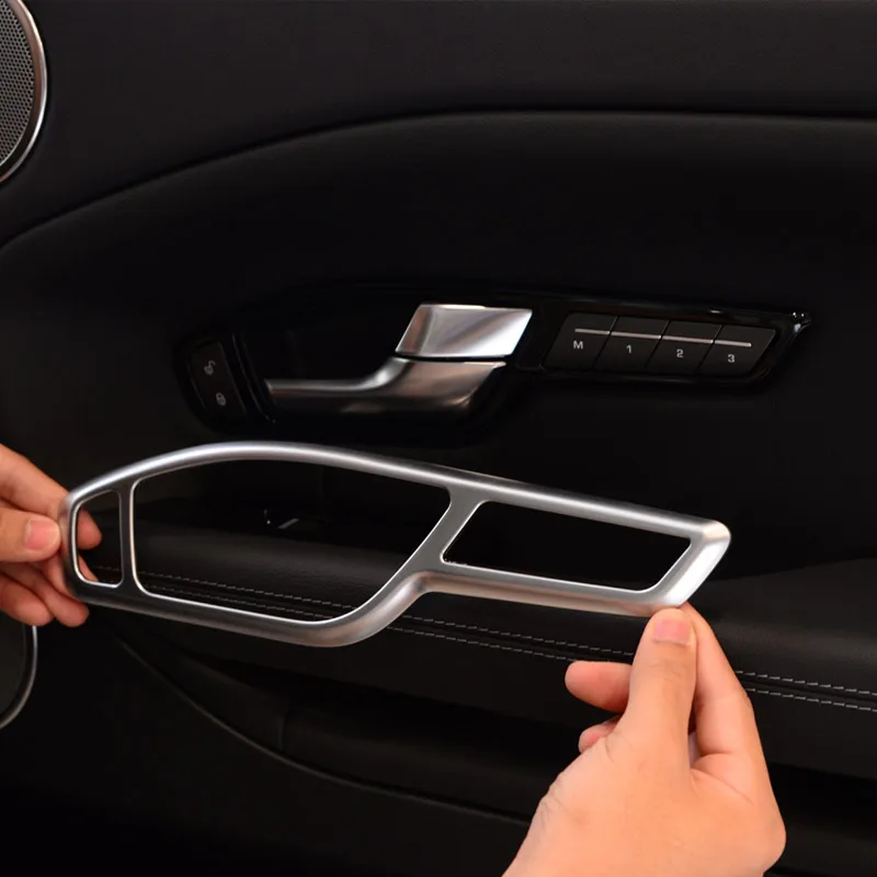 4 шт. Хром Интерьер Запчасти для Land Rover Range Sport Автомобильный интерьер дверная