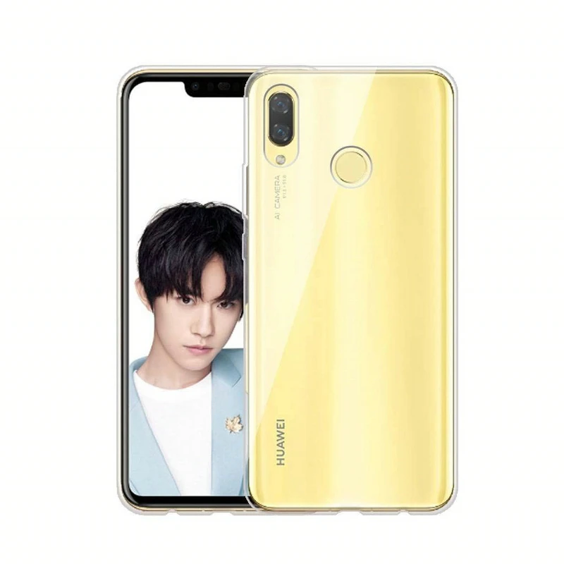 Чехол для huawei Nova 3 TPU Силиконовый прочный прозрачный мягкий чехол защитный на