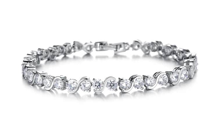 Модный браслет женский с кристаллами swarovski браслет подарки Ювелирные изделия Римский фантастический браслет брелок кулон