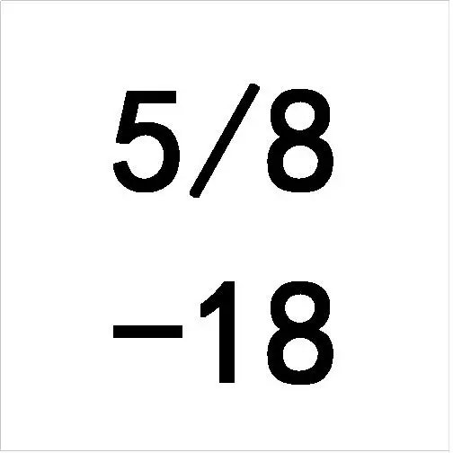 18 UNF 5/8-11 12 14 16 18 20 24 27 28 32 36 40 UNC UNF UNEF UN UNS инструменты для нарезания резьбы правой руки для обработки прессформы 5/8" - Цвет: 18 UNF
