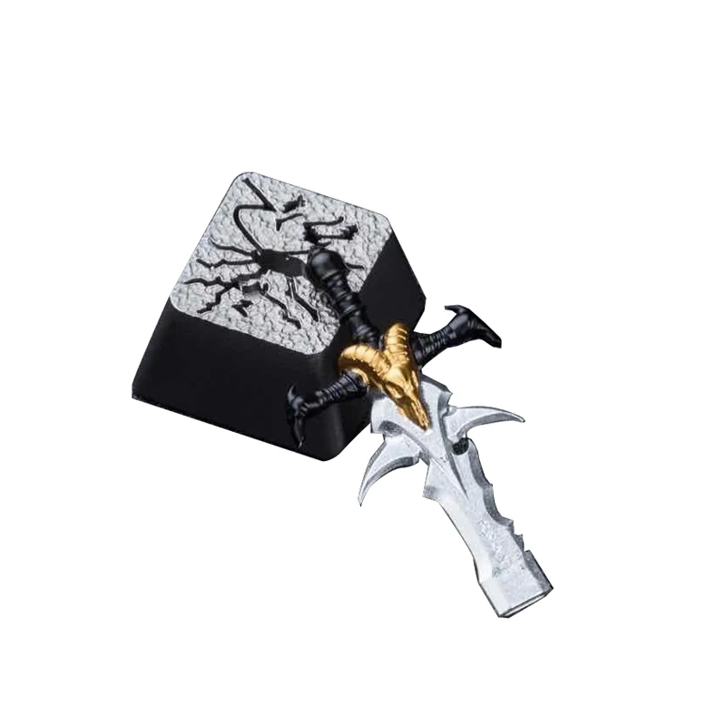 Колпачки для клавиш Dota Frostmourne с мечом ESC OEM подсветка 3D алюминиевая Стандартная
