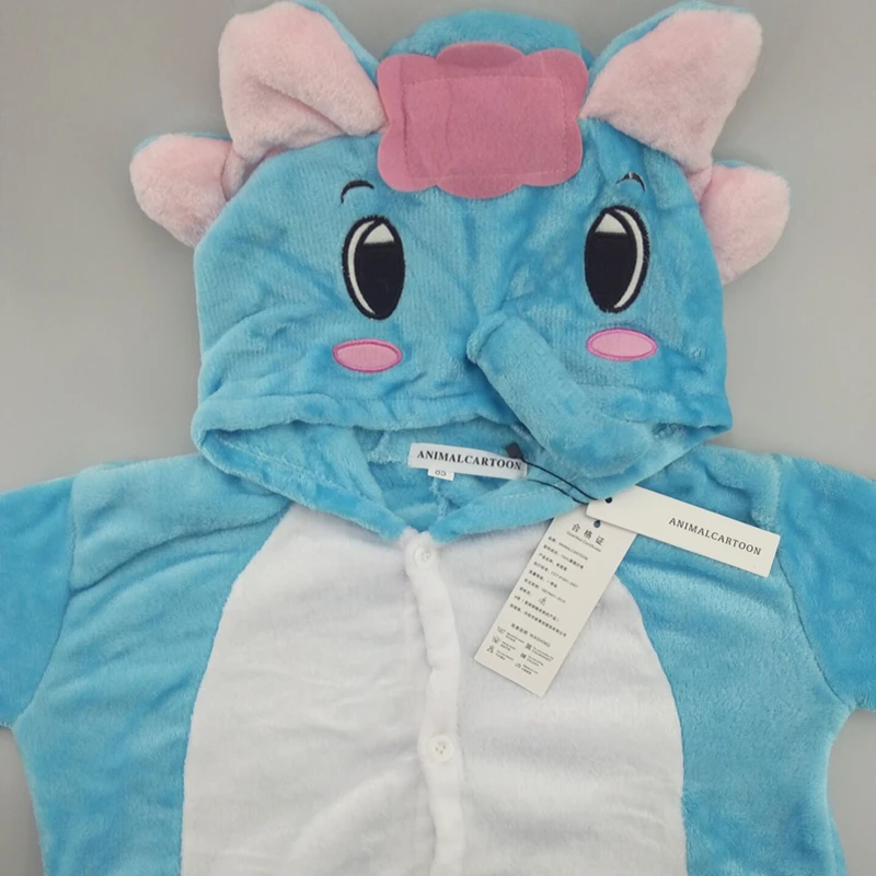 2019 симпатичная Детская Пижама унисекс фланелевая осенне зимняя пижама с длинным