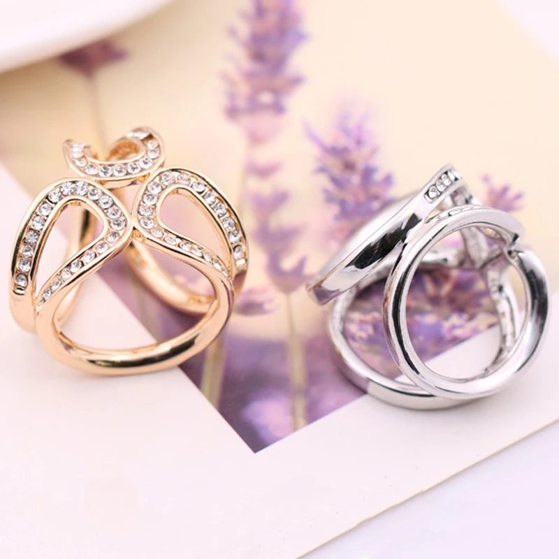 Модная Пряжка для шарфа 1 шт. Женская Элегантная золотистая Брошь хиджаба булавки