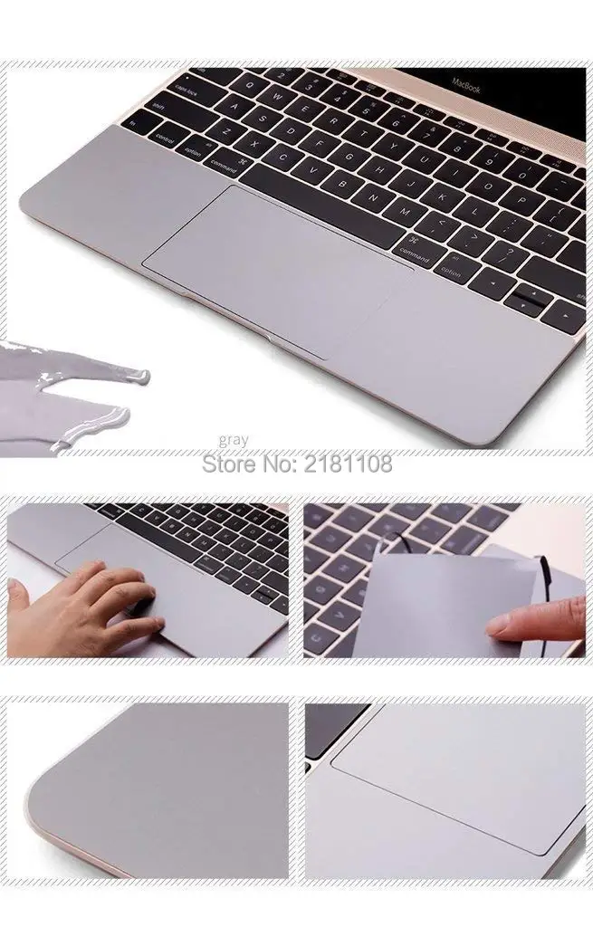 Защитная виниловая наклейка для Apple Macbook Pro1" A2141 13" 1" A1989 A1707 A1706 верхняя/Нижняя/сенсорная панель/защитная пленка