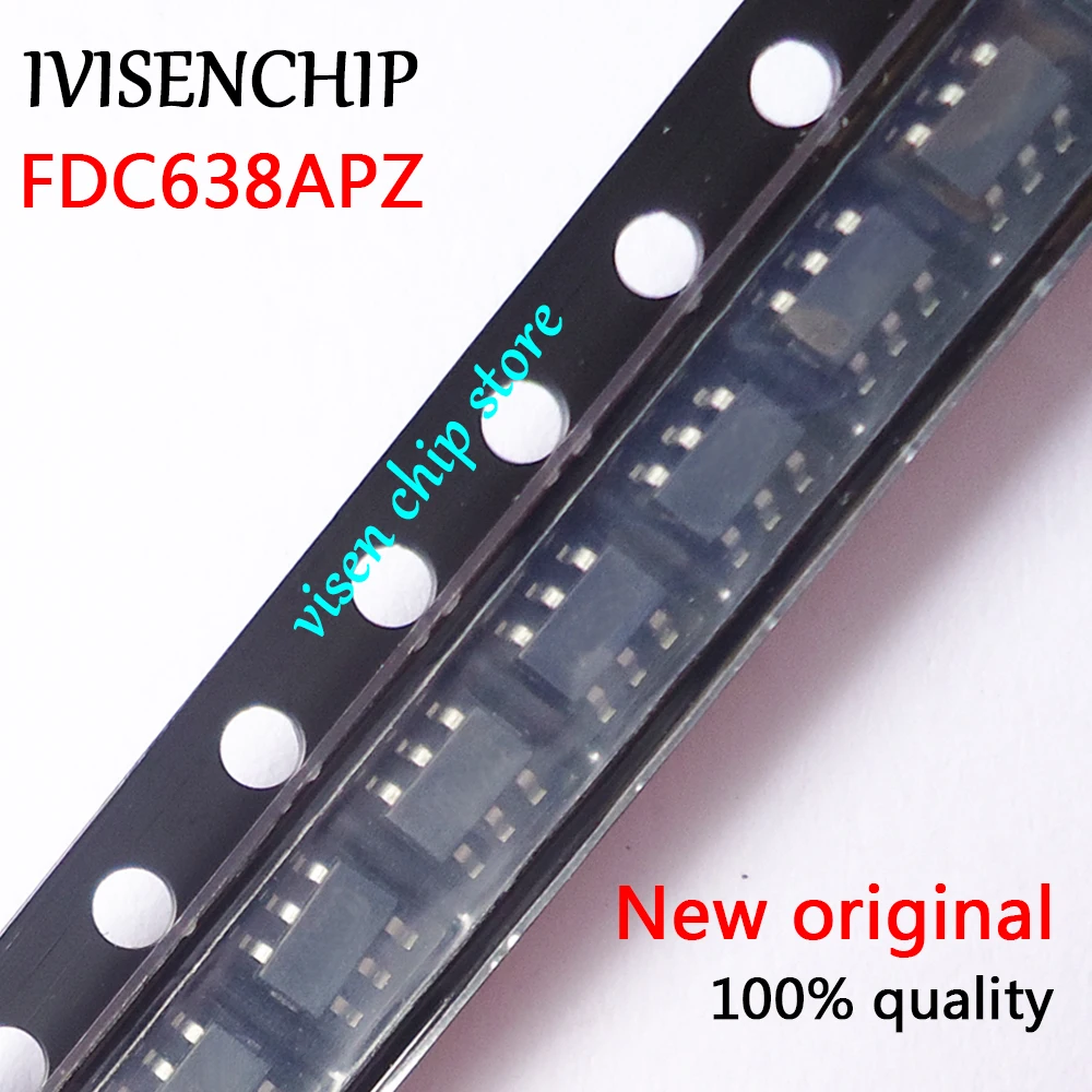 

10 шт. FDC638APZ FDC638 638APZ SOT23-6