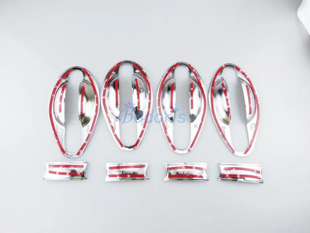 Для Volkswagen VW Tiguan 2009 2010 2011 2012 2013 автомобильный Стайлинг дверная ручка крышка чаши вставка панель аксессуары