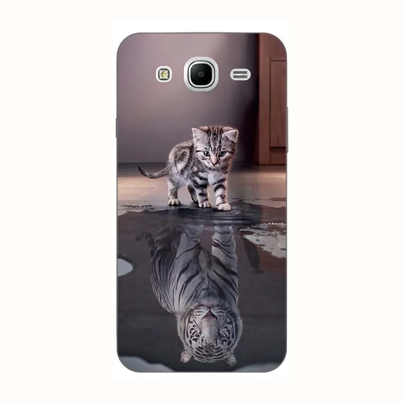 A210 Чехлы для телефонов samsung Galaxy Mega 5,8 GT i9150 i9152 i9158 P709 5," чехол с рисунком розы Мягкий Силиконовый ТПУ Fundas - Цвет: A210