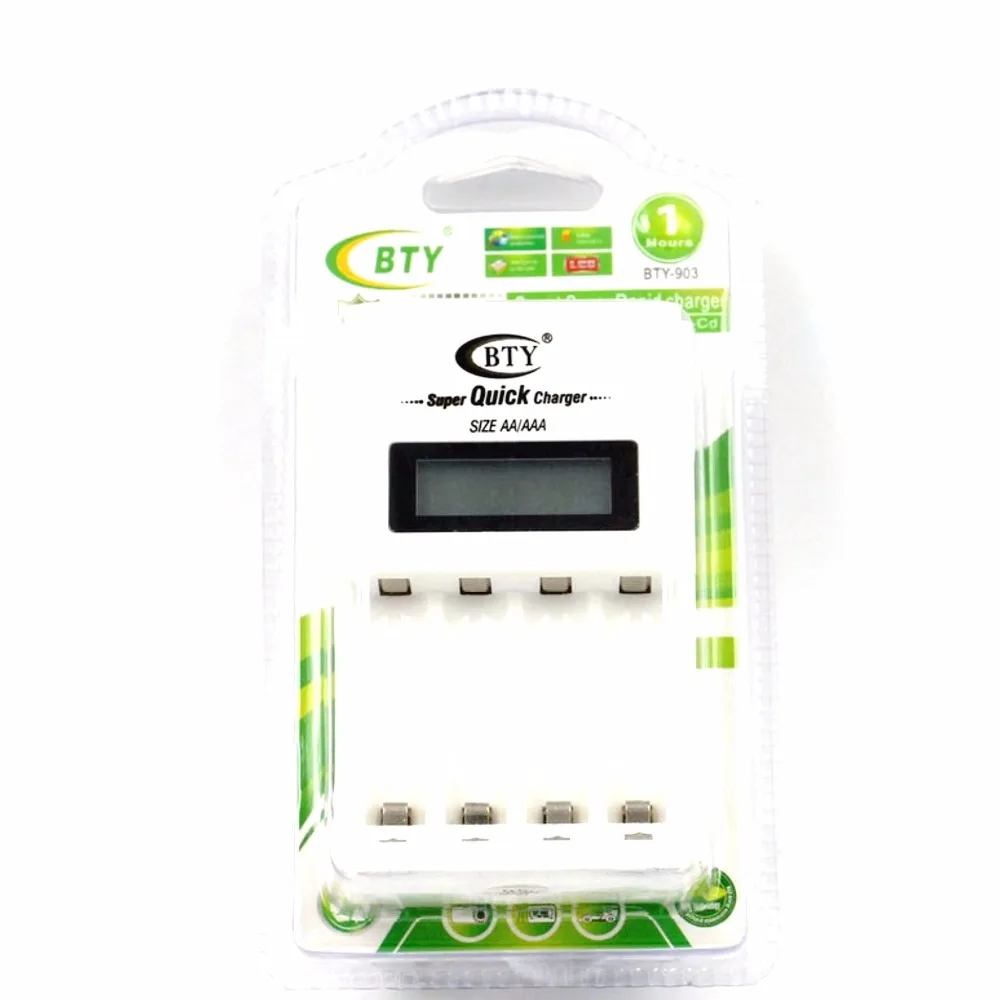 Быстрое зарядное устройство BTY N 903 LCD для AA AAA Ni Cd MH аккумуляторных батарей|charger