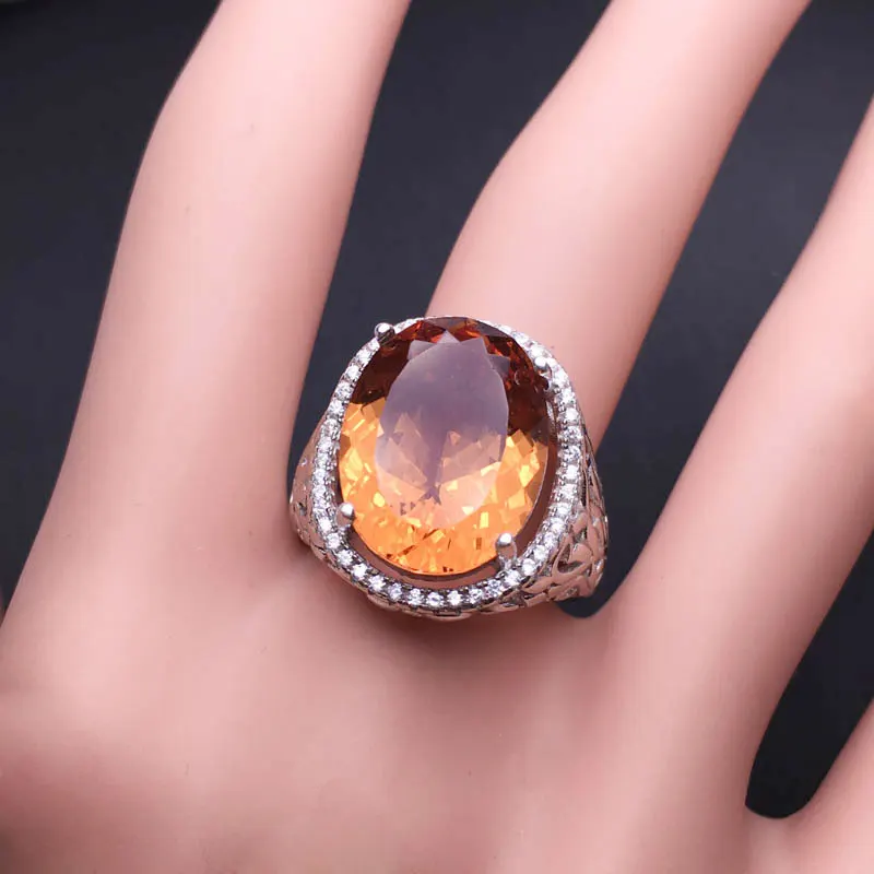 CSJ большой овальный камень 13*18 мм кольцо из зултанита Стерлинговое Серебро 925