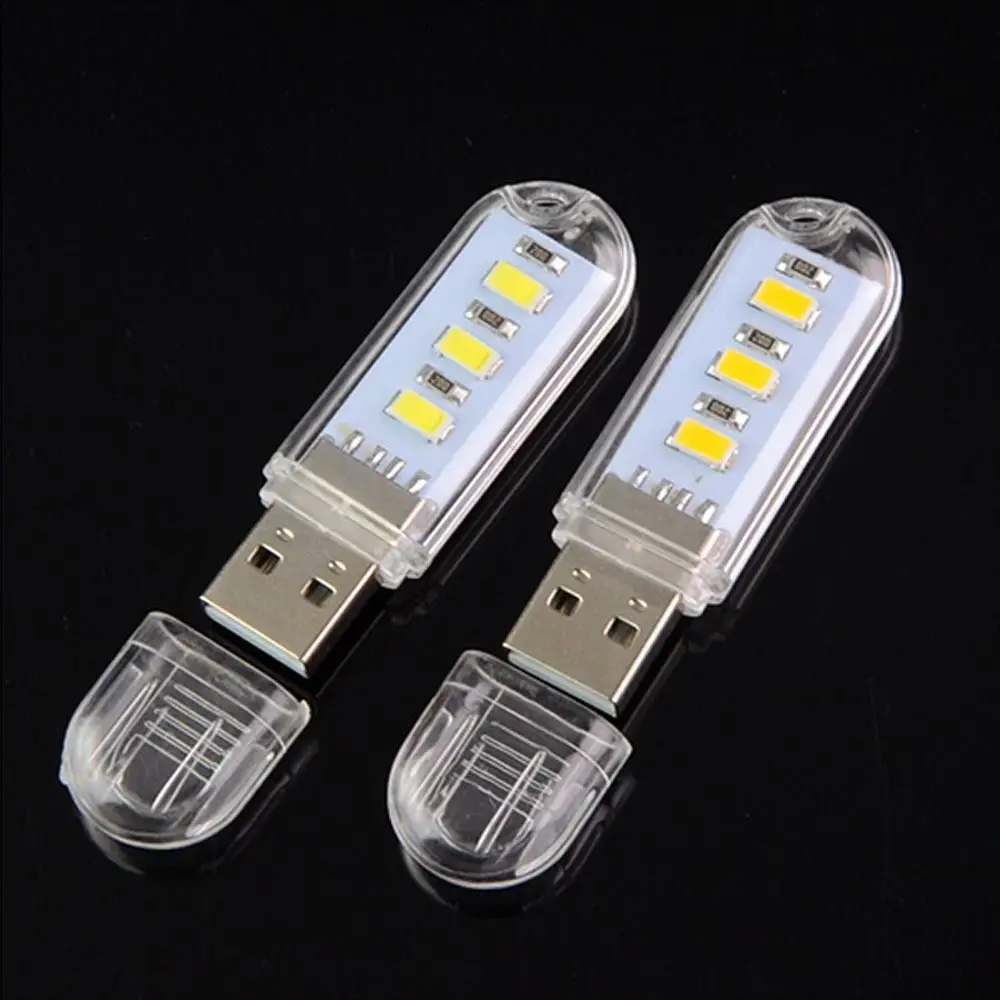 Мобильный USB DC5V светодиодный светильник 3 s 8 брелок лампа ing компьютер маленький