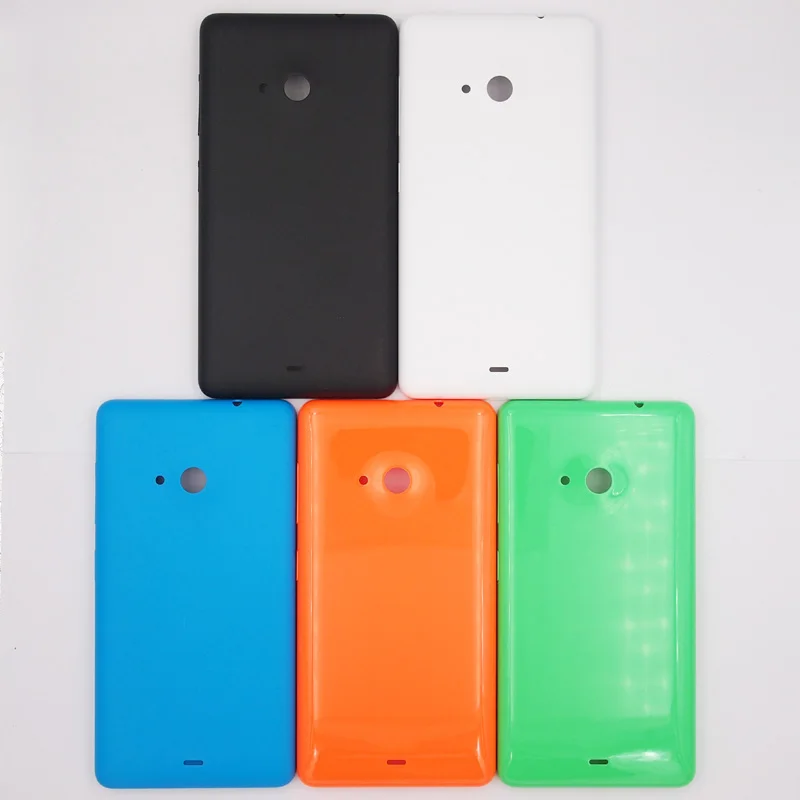 Новая цветная Крышка батарейного отсека BaanSam задняя крышка корпуса для Nokia Microsoft