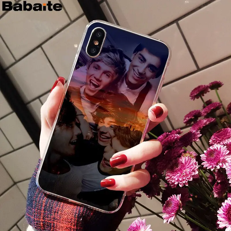 Роскошный высококачественный защитный чехол для телефона Babaite One Direction Diy iPhone 8 7 6 6S