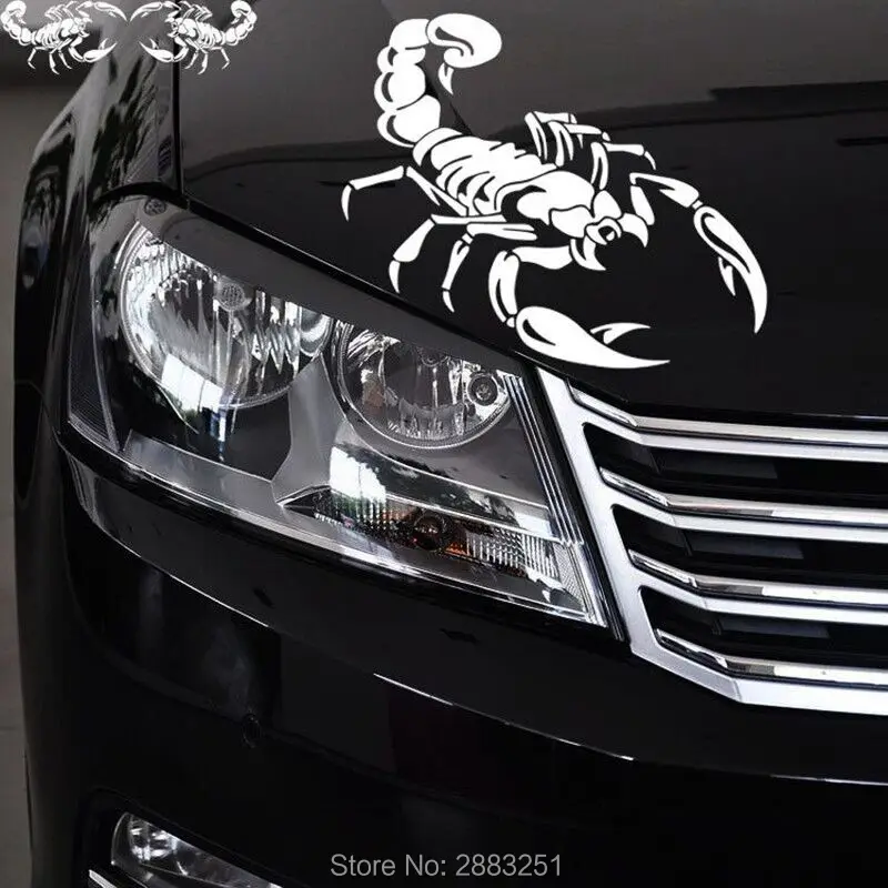 3D Автомобильные наклейки и Переводные картинки Скорпион Забавный Стайлинг