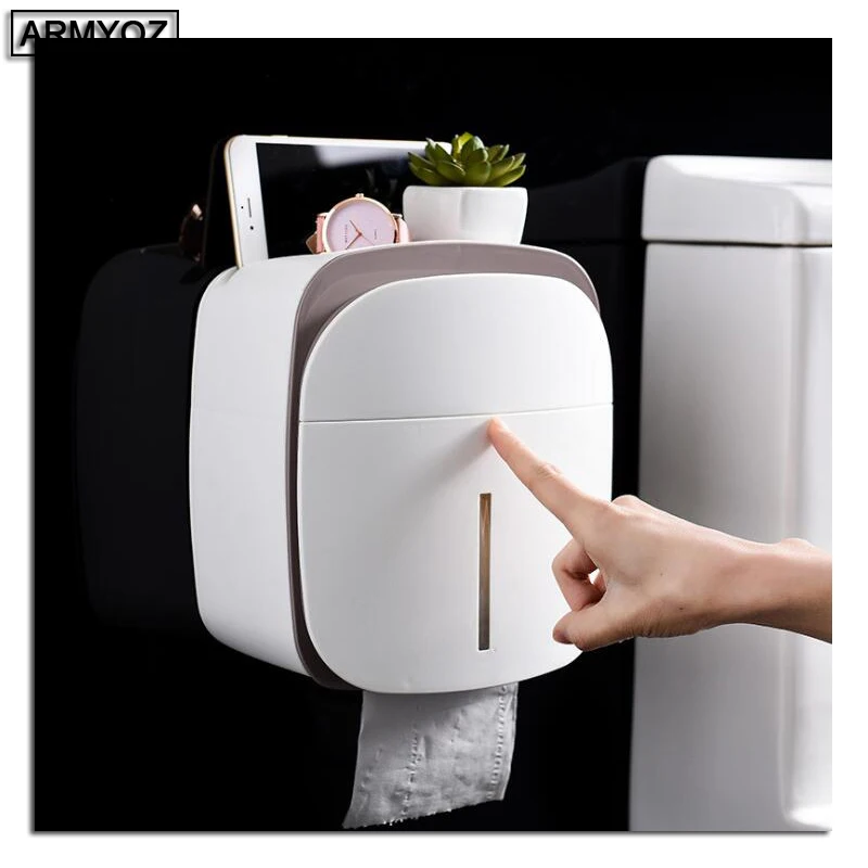 Новинка 2019 бумажный Органайзер водонепроницаемый держатель для туалетной