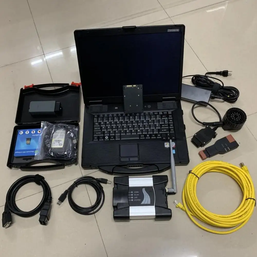 2020 для bmw ista программное обеспечение BMW ICOM NEXT vas5054a с HDD 1 ТБ планшет CF52 ноутбук 4 г