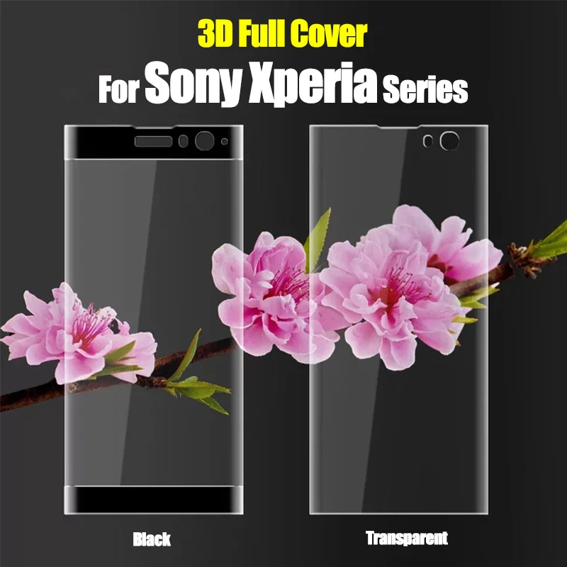 3D для Sony Xperia Xa2 Plus закаленное стекло Xa Xz 2 3 Xz3 Xz2 Премиум Защита экрана X a2 z2 z3