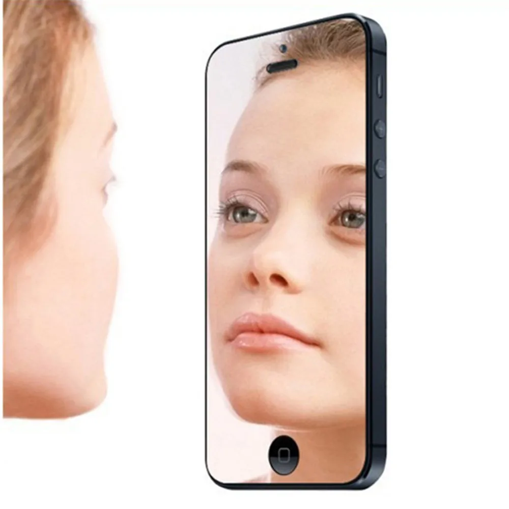 10 шт. Полное Зеркало протектор экрана ЖК экран для iphone X 5 5S 5C SE 6 6S 7 8 Plus Передняя