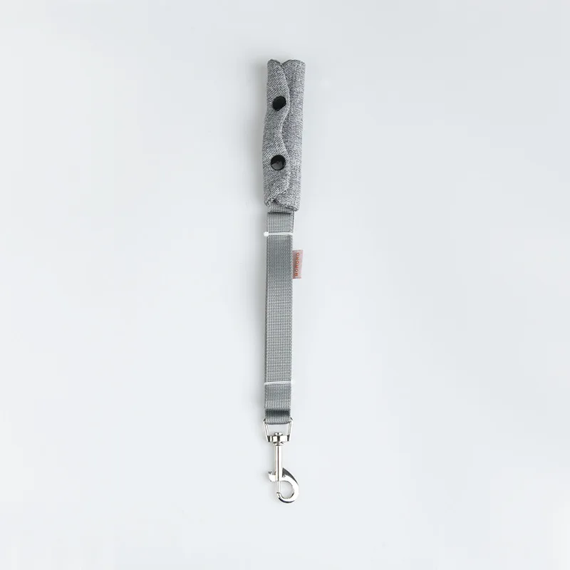 Gray1 leash Светоотражающий Поводок для собак, не Тянет Поводок для маленьких, средних и больших собак, для тренировок на открытом воздухе, для прогулок, поводок и поводок, набор - Цвет: Gray1 leash