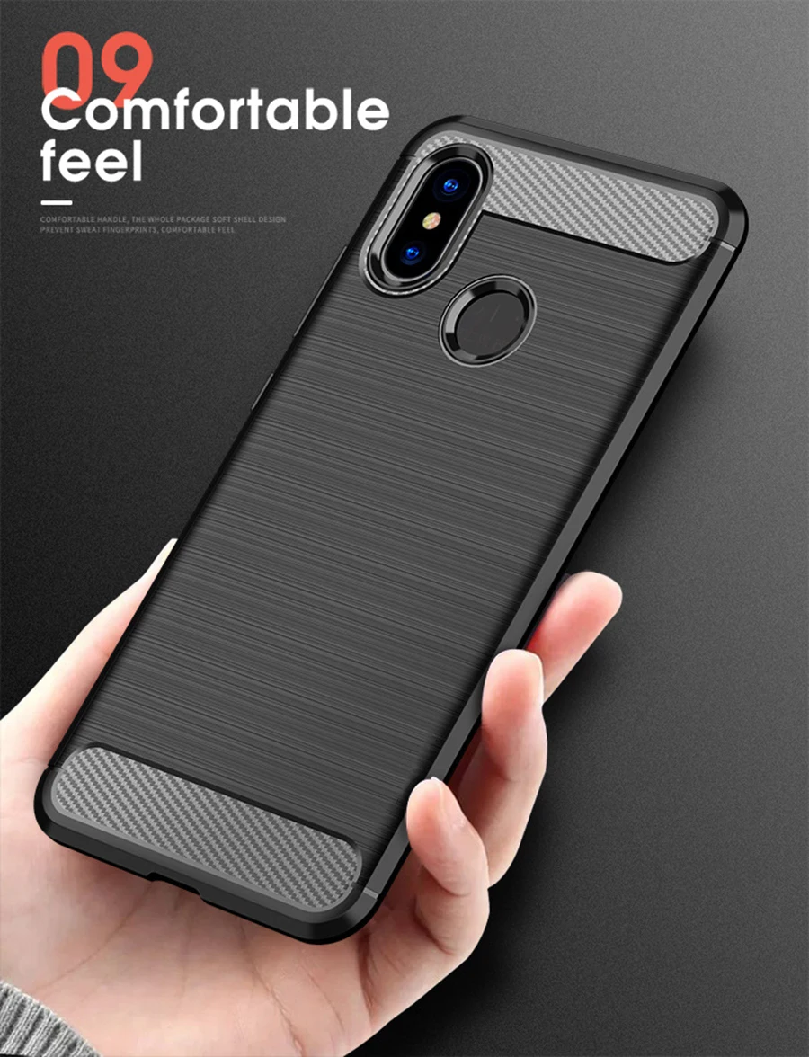 Чехол s для Xiaomi Redmi 7A K20 K30 Note 7 6 Pro Чехол Mi9 задняя крышка для телефона из углеродного волокна TPU Защитная крышка Xiomi Mi8 lite Global 9 8A