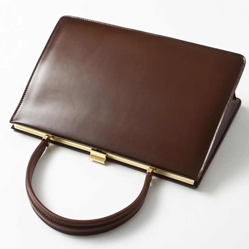 VM FASHION KISS 2017 New Autumn And Winter Genuine Leather Frame Handle Bags Luxury Handbags Women Designer Pochette|designer women bag|fashion