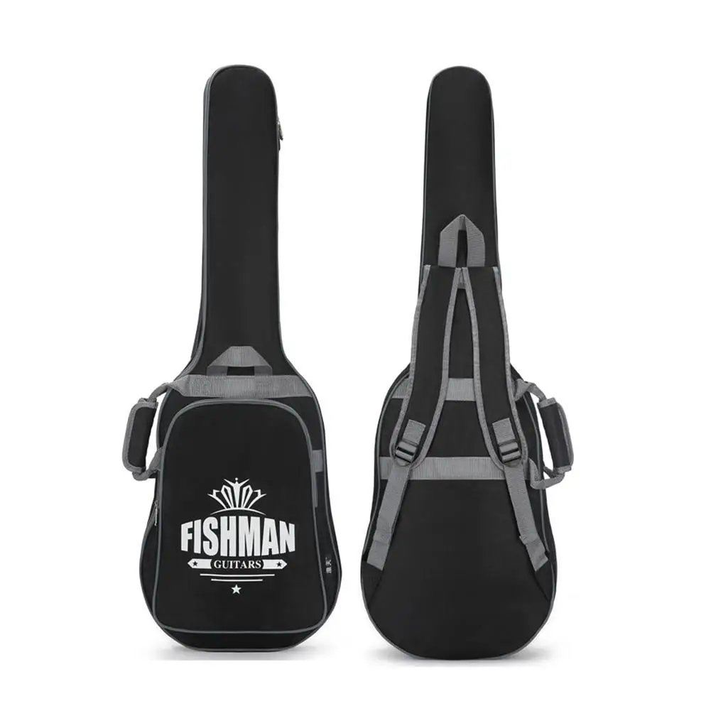 1 шт. FISHMAN C2 электрическая бас гитара Gig сумка рюкзак чехол водостойкая плотная губка гитара сумка