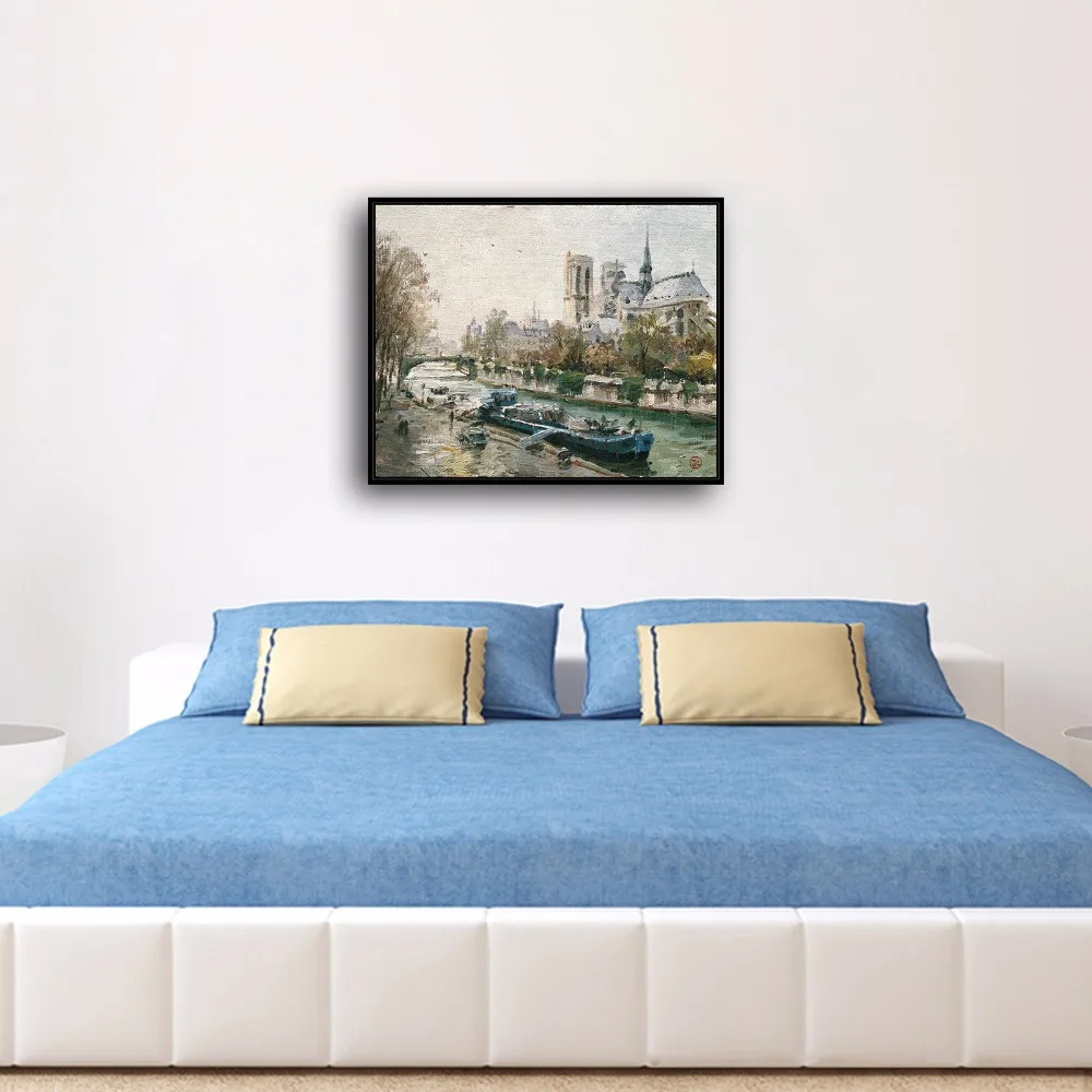 Thomas Kinkade Boardwalk 2 canvas painting Poster HD posters and prints Wall pictures for living room Home decor art photos | Дом и сад