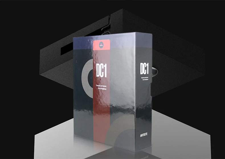 ARTISTE DC1 динамические и керамические наушники-вкладыши с двумя блоками HiFi музыкальный монитор стерео наушники 3,5 мм с внутренним микрофоном