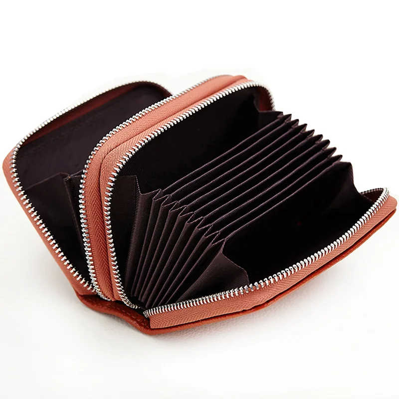 Держатель для карт EASTNIGHTS из натуральной кожи Rfid мужчин и женщин|Держатели