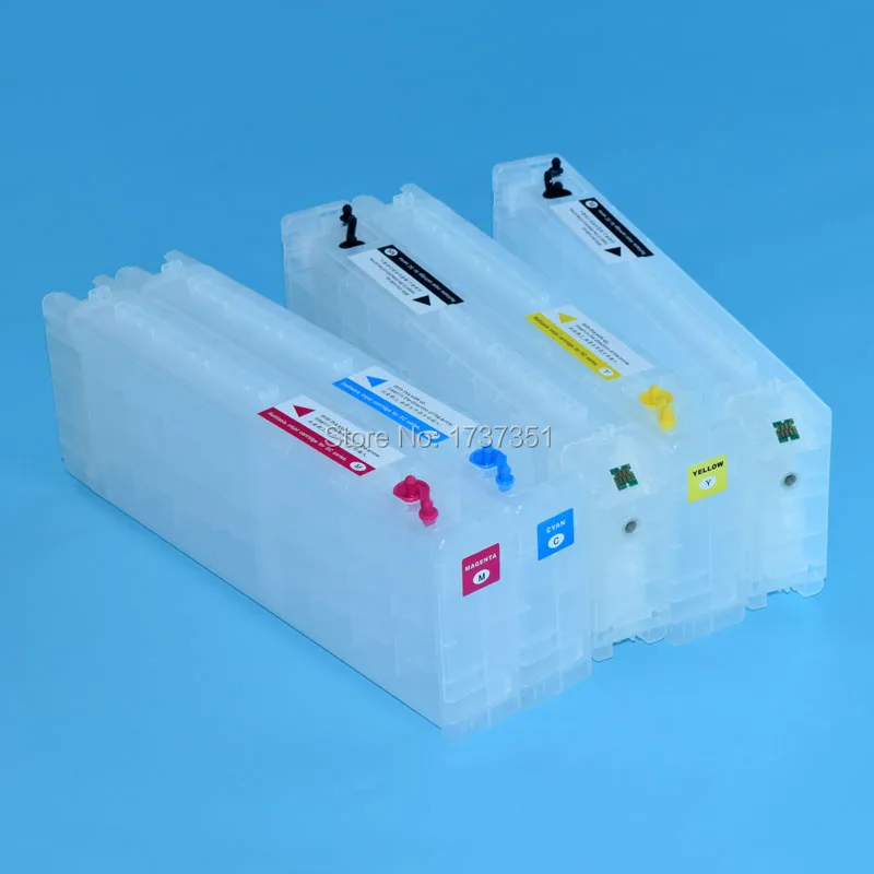 Многоразовые чернильные картриджи 700 мл с чипом для принтера Epson SureColor T3000 T5000 T7000