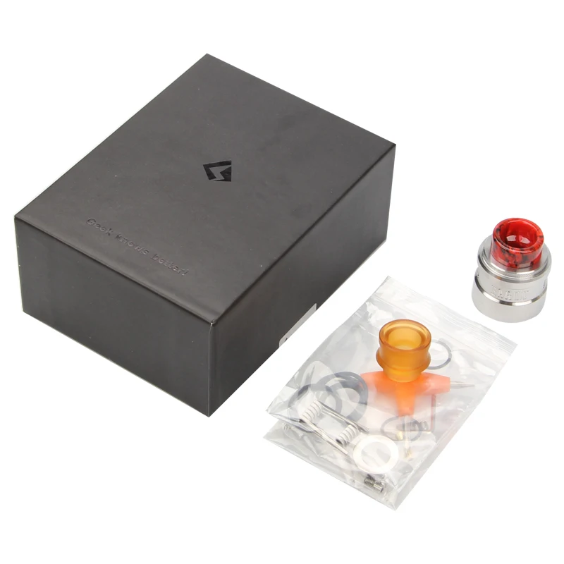 Оригинальный Geekvape барон RDA танк 24 мм ввиду капает Squonk атомайзер двойной катушки