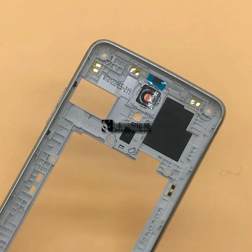 Для LG Aristo K8 M210 MS210 Корпус Шасси рамка объектив камеры стекло отпечатков пальцев+ задняя крышка батареи+ клей+ комплекты