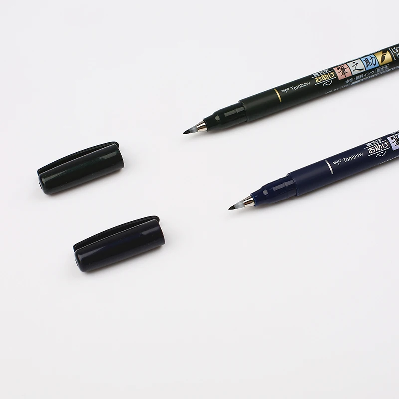1 шт./компл. TOMBOW Япония ручка кисть для каллиграфии занятий латиноамериканскими