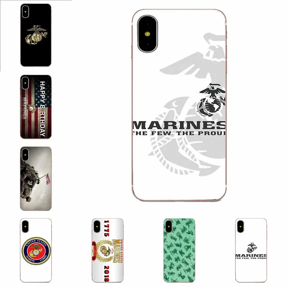 США. Marines Army The немногие горды для Huawei Honor 4C 5A 5C 5X 6 6C 6A 6X 7 7X 8 9 V8 V10 Y3II Y5II Y6II G8 P7 Play