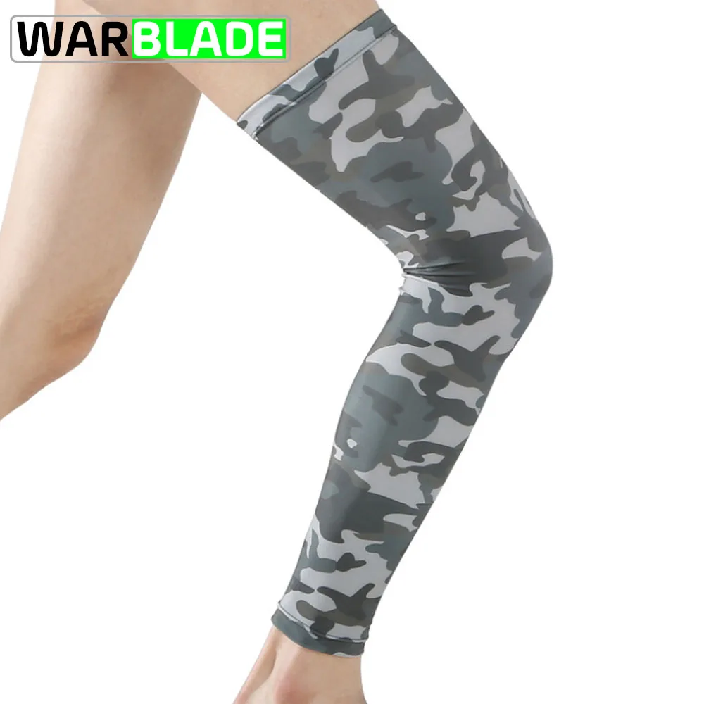 1PCS Men Sport Legwarmer Outdoor Sporting Cycling Hiking Running Soccer Leg Sleeve Compression Leggings Sports Safety Camouflage | Спорт и