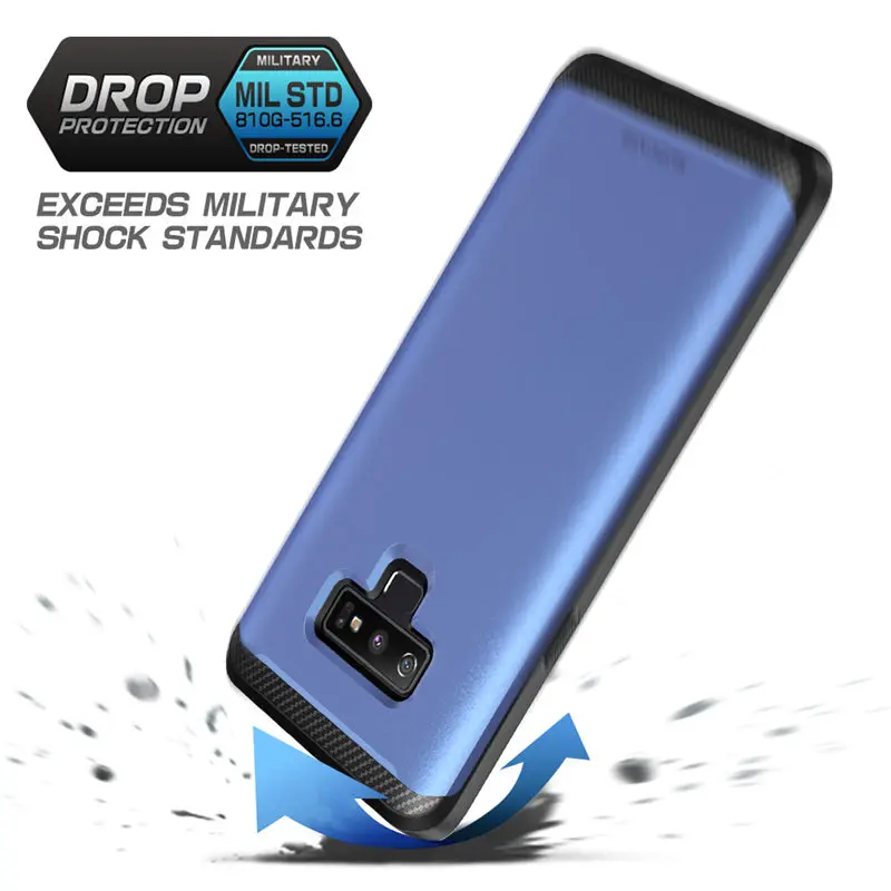 Для Samsung Galaxy Note 9 SUPCASE UB Neo Series защитный двухслойный армированный мраморный Чехол