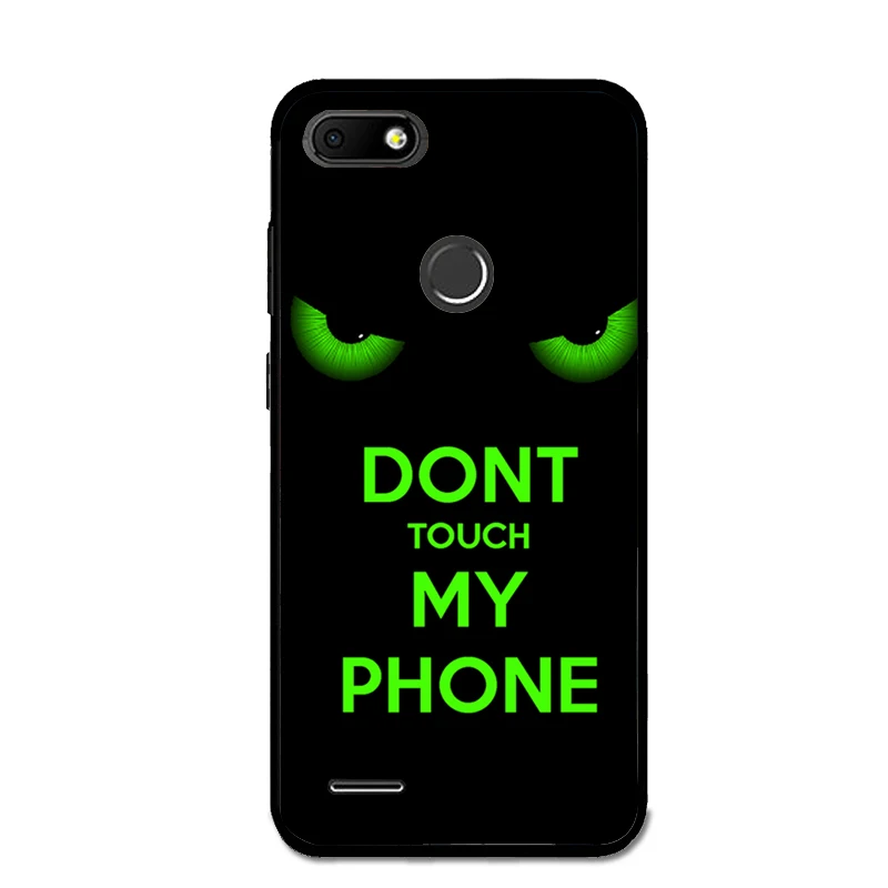 A5 Для BQ 5512 чехол Don't touch my phone Bear чехол из силикона и ТПУ для BQ 5512L STRIKE FORWARD Animal Shell сумка корпус чехол для телефона - Цвет: A5