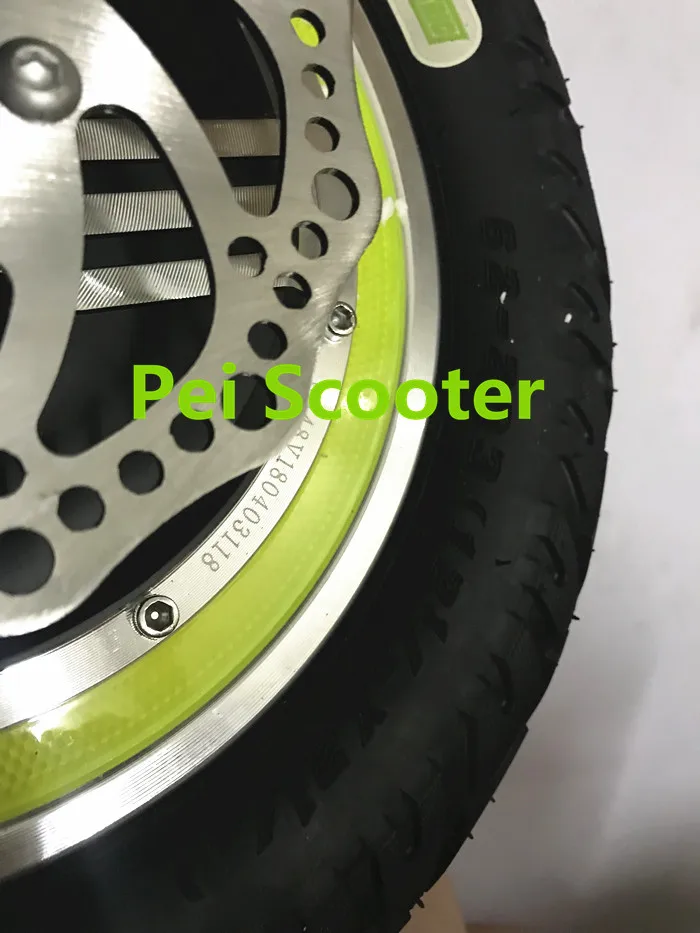 

12 inch car head hub motor wheel with completely front fork and disc brake phub-12tf