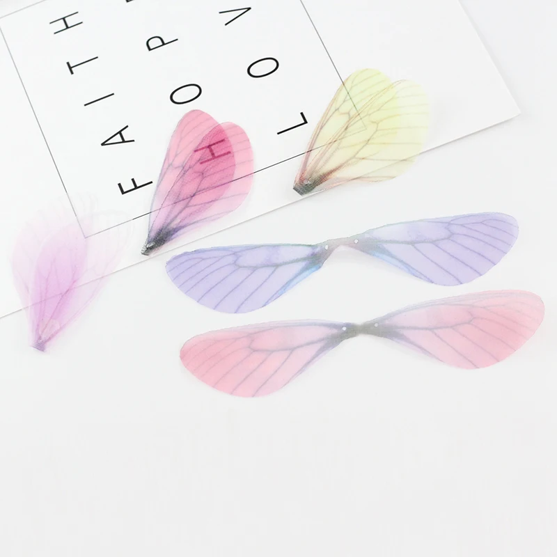 25 шт. Модные Серьги компоненты крыло стрекозы без серьга дырка кулон для женщин DIY