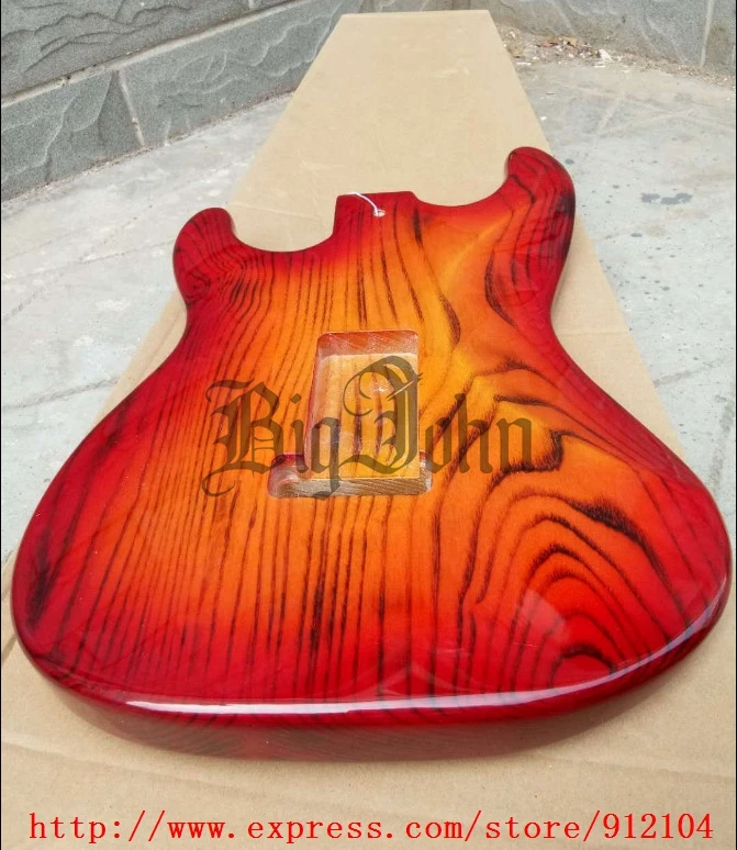 Бесплатная доставка новая электрическая гитара ash single wave BJST|guitar body|electric guitar