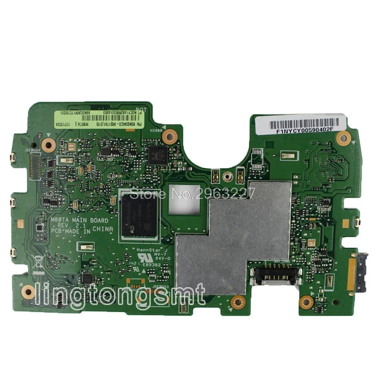 С 32G 64G материнская плата для For Asus MeMO FE380C FE380CG M80T M80TA хорошо работает и Бесплатная