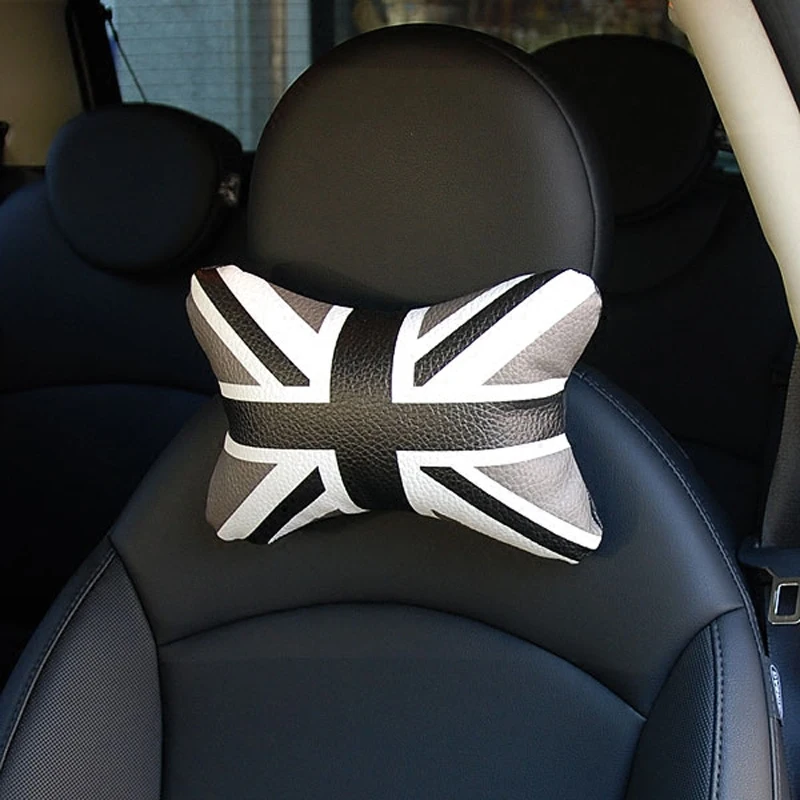 2pcs PU leather MINI Car pillow interior decoration for bmw mini R56 R57 R59 R60 R61 F54 F55 F56 F60 | Автомобили и мотоциклы