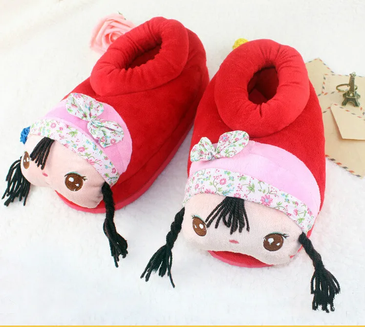 Женские домашние тапочки Kawaii Angela на толстой нескользящей подошве для мужчин |