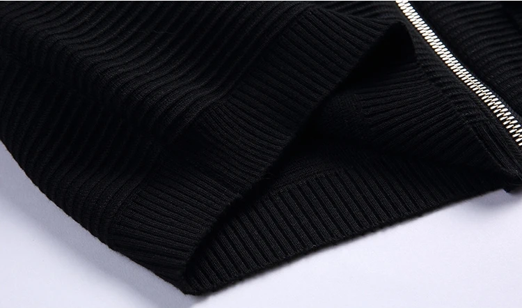 

AmberHeard 2019 Fashion Men's Sweaters Autumn Cardigan Patchwork Sweatercoat Male Zipper Knitted Stand Collar Sweater Pull Homme