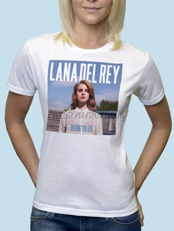 LANA DEL REY BORN TO DIE MUSIC COVER футболка знаменитостей | Мужская одежда
