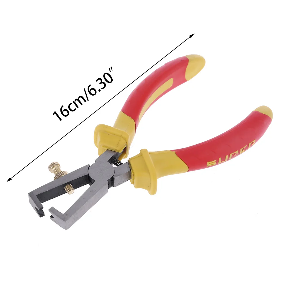 

Wire Stripper Diagonal Cutterr Pliers Top Quality Cable Cutting Pliers with 1000V Insulated Handles 6 inch(160mm)