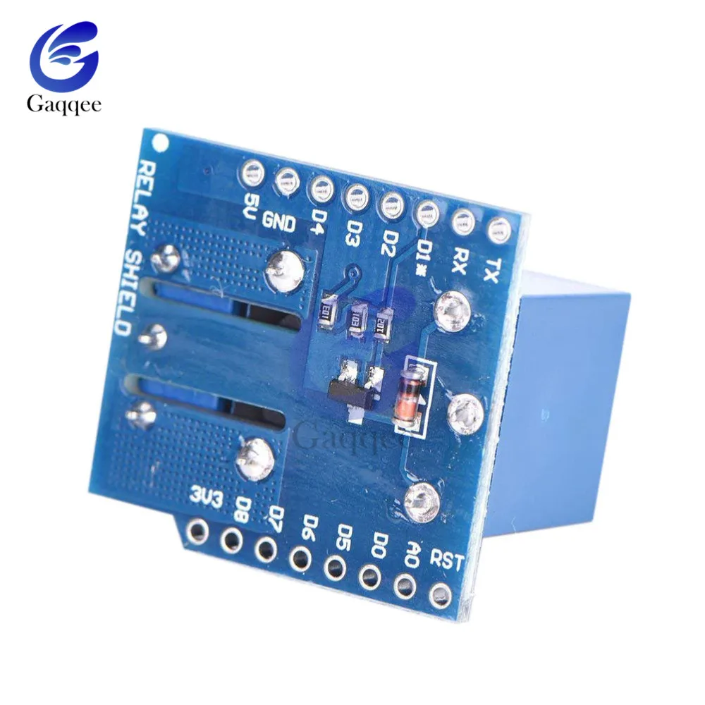 Релейный Щит WeMos D1 Mini плата разработки для Arduino ESP8266 модуль источника питания 2