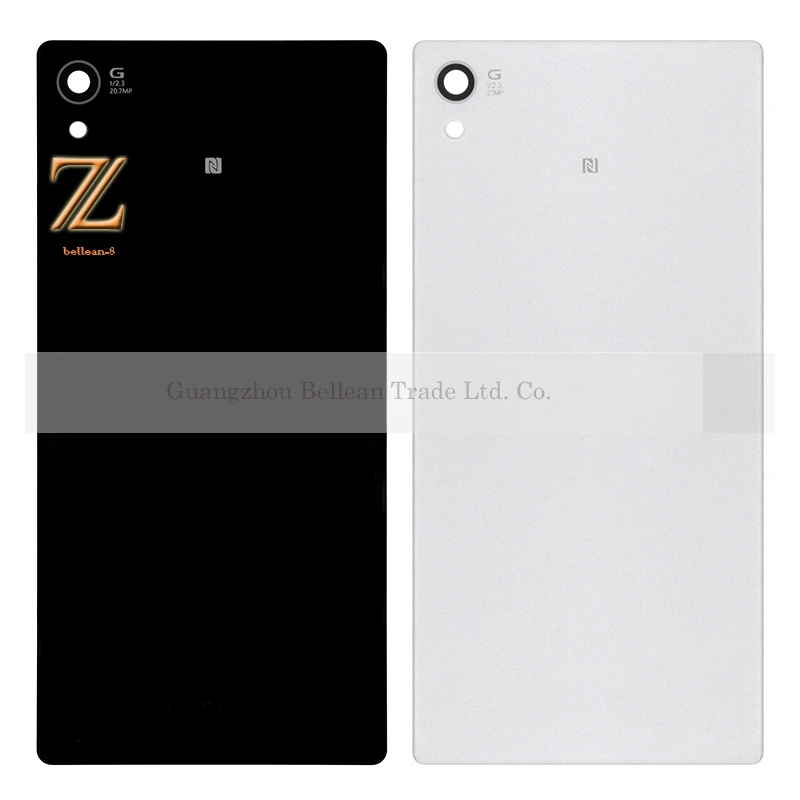 1 шт. для Sony Xperia Z3 L55 D6603 задняя крышка аккумулятора сменный корпус стеклянная