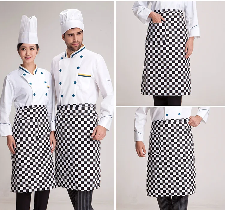 Фартуки шеф повара для ресторана кухни фартуки официанта цветов|restaurant chefs|pickchef |