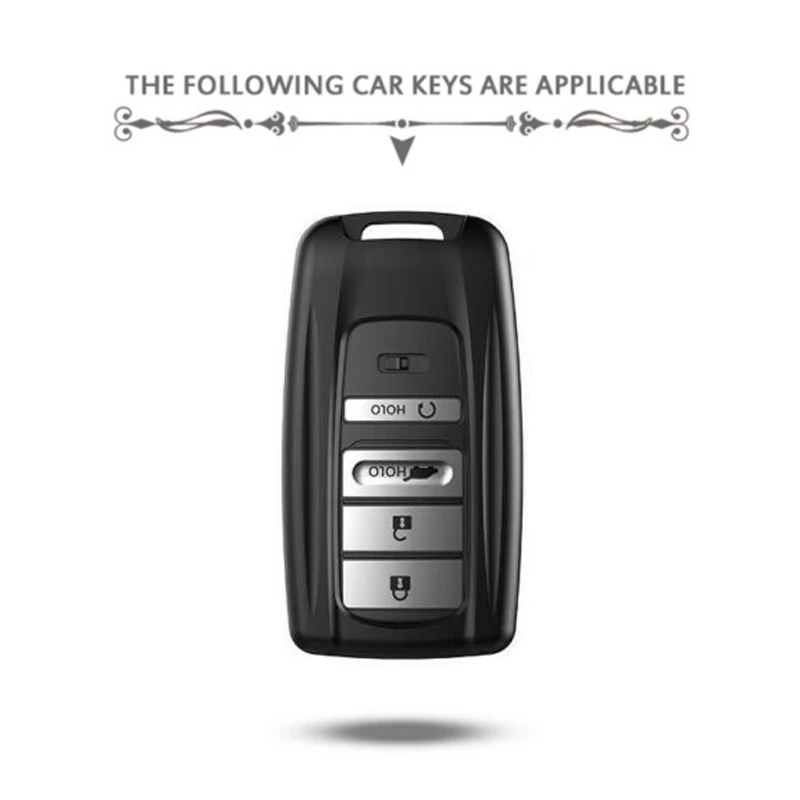 Pcmos Алюминиевый сплав чехол держатель подходит для Acura RDX CDX/MDX/RDX/TLX-L умный ключ аксессуары для интерьера Новинка 1 шт