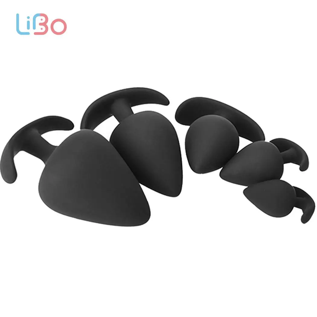 LI BO Anal Plug Small Silicon Large Silicone Butt Strong Adult Sex Toys For Men Gay Woman Erotic |